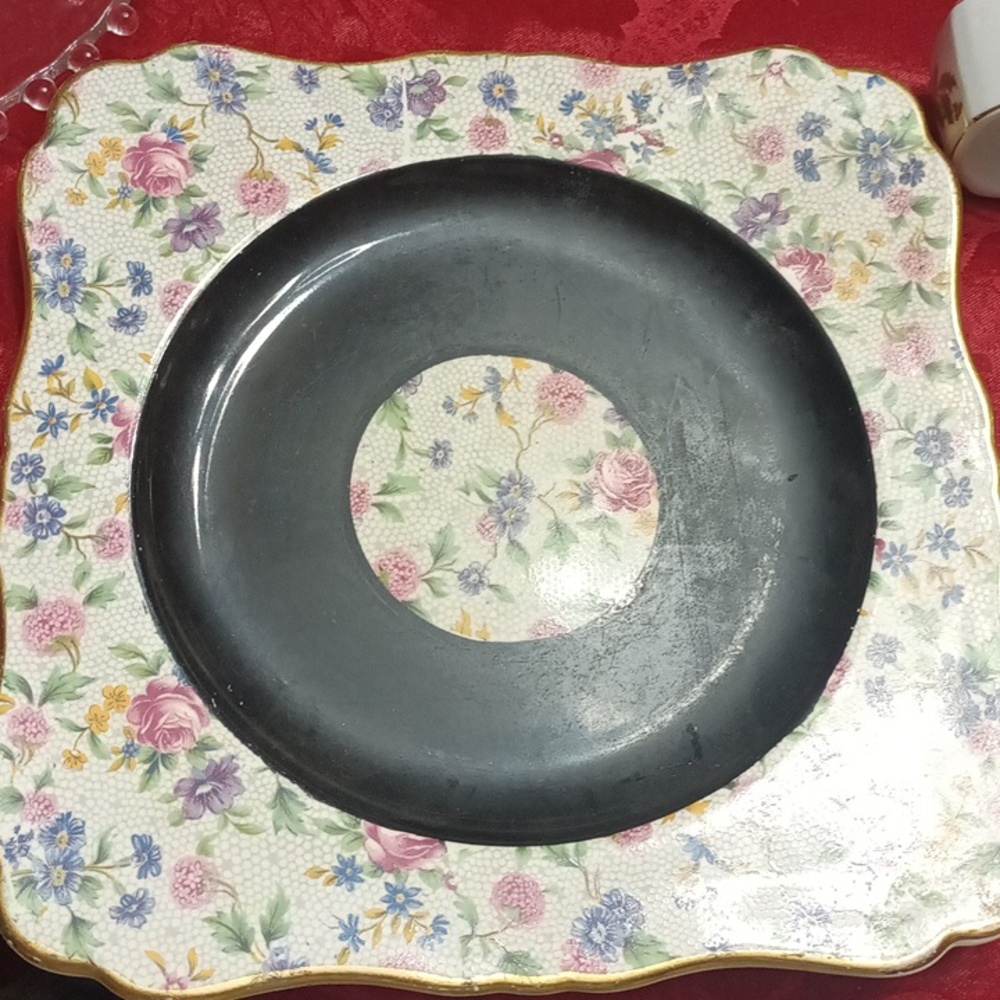 1960s royal winton old cottage chintz salad plate